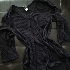 ❗Jordan Taylor Black Sheer Swim Coverup Medium❗